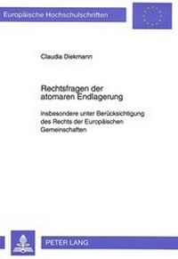 Abbildung von: Rechtsfragen der atomaren Endlagerung - Peter Lang Verlag