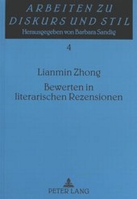 Abbildung von: Bewerten in literarischen Rezensionen - Peter Lang Verlag