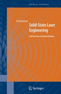 Enlarge image Cover: Solid-State Laser Engineering - Springer