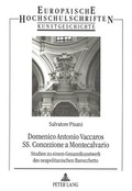 Cover: Domenico Antonio Vaccaros SS. Concezione a Montecalvario - Peter Lang Verlag