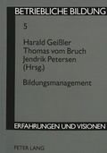 Cover: Bildungsmanagement - Peter Lang Verlag