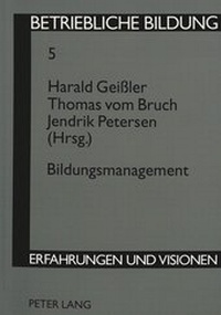 Abbildung von: Bildungsmanagement - Peter Lang Verlag