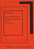 Cover: Harmonische Prozesse im Wandel der Epochen (3. Teil) - Peter Lang Verlag