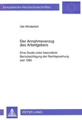 Bild: Der Annahmeverzug des Arbeitgebers - Peter Lang Verlag