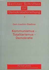 Abbildung von: Kommunismus - Totalitarismus - Demokratie - Peter Lang Verlag