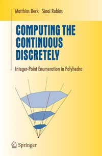 Enlarge image Cover: Computing the Continuous Discretely - Springer