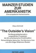 Cover: &laquo;The Outsider's Vision&raquo; - Peter Lang Verlag