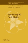 Cover: Modeling of Soft Matter - Springer