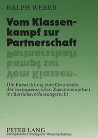 Abbildung von: Vom Klassenkampf zur Partnerschaft - Peter Lang Verlag