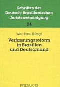 Bild: Verfassungsreform in Brasilien und Deutschland - Peter Lang Verlag