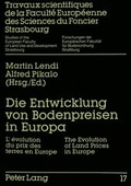 Cover: Die Entwicklung von Bodenpreisen in Europa - Peter Lang Verlag