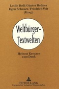 Cover: Weltb&uuml;rger - Textwelten - Peter Lang Verlag