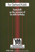 Cover: For Gerhard Kubik - Peter Lang Verlag