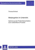 Cover: Metakognition im Unterricht: - Peter Lang Verlag