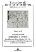 Cover: Richard Lindner, ein Emigrant in New York - Peter Lang Verlag
