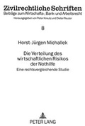 Bild: Die Verteilung des wirtschaftlichen Risikos der Nothilfe - Peter Lang Verlag