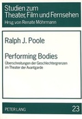 Cover: Performing Bodies - Peter Lang Verlag