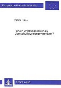 Enlarge image Cover: Führen Werbungskosten zu Überschußerzielungsvermögen? - Peter Lang Verlag