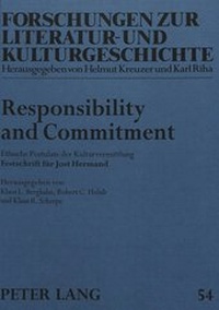 Enlarge image Cover: Responsibility and Commitment - Peter Lang Verlag