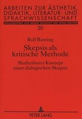 Cover: Skepsis als kritische Methode - Peter Lang Verlag