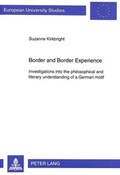 Cover: Border and Border Experience - Peter Lang Verlag