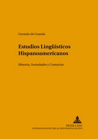 Abbildung von: Estudios Lingüísticos Hispanoamericanos - Peter Lang Verlag