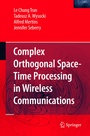 Cover: Complex Orthogonal Space-Time Processing in Wireless Communications - Springer