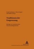 Cover: Traditionen der Entgrenzung - Peter Lang Verlag