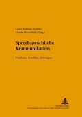 Cover: Sprechsprachliche Kommunikation - Peter Lang Verlag