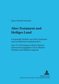Cover: Altes Testament und Heiliges Land - Peter Lang Verlag