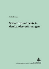 Abbildung von: Soziale Grundrechte in den Landesverfassungen - Peter Lang Verlag