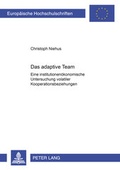 Cover: Das adaptive Team - Peter Lang Verlag
