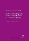 Cover: Fachsprachenlinguistik, Fachsprachendidaktik und interkulturelle Kommunikation - Peter Lang Verlag