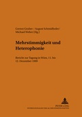 Cover: Mehrstimmigkeit und Heterophonie - Peter Lang Verlag