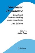 Cover: Stochastic Dominance - Springer