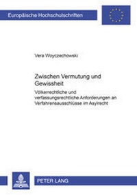 Abbildung von: Zwischen Vermutung und Gewissheit - Peter Lang Verlag
