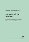 Cover: ...&laquo;se vi rimembra di Narcisso&raquo;... - Peter Lang Verlag