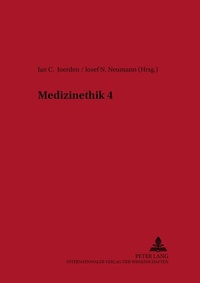 Abbildung von: Medizinethik 4 - Peter Lang Verlag