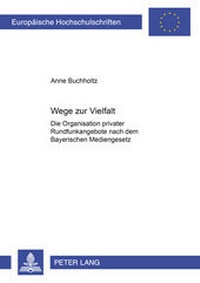 Abbildung von: Wege zur Vielfalt - Peter Lang Verlag
