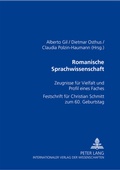 Cover: Romanische Sprachwissenschaft - Peter Lang Verlag
