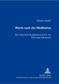 Abbildung von: «Worte nach der Meditation» - Peter Lang Verlag