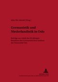 Cover: Germanistik und Niederlandistik in Oslo - Peter Lang Verlag