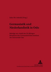 Abbildung von: Germanistik und Niederlandistik in Oslo - Peter Lang Verlag