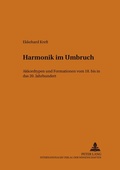 Cover: Harmonik im Umbruch - Peter Lang Verlag