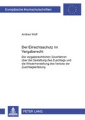 Cover: Der Eilrechtsschutz im Vergaberecht - Peter Lang Verlag
