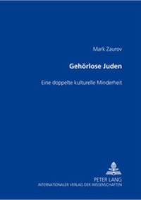 Abbildung von: Gehörlose Juden - Peter Lang Verlag