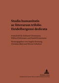 Cover: Studia Humanitatis ac Litterarum Trifolio Heidelbergensi dedicata - Peter Lang Verlag