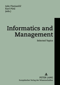 Enlarge image Cover: Informatics and Management - Peter Lang Verlag