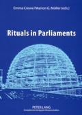 Cover: Rituals in Parliaments - Peter Lang Verlag