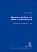Cover: Literaturpsychologie und Literarische Hermeneutik - Peter Lang Verlag